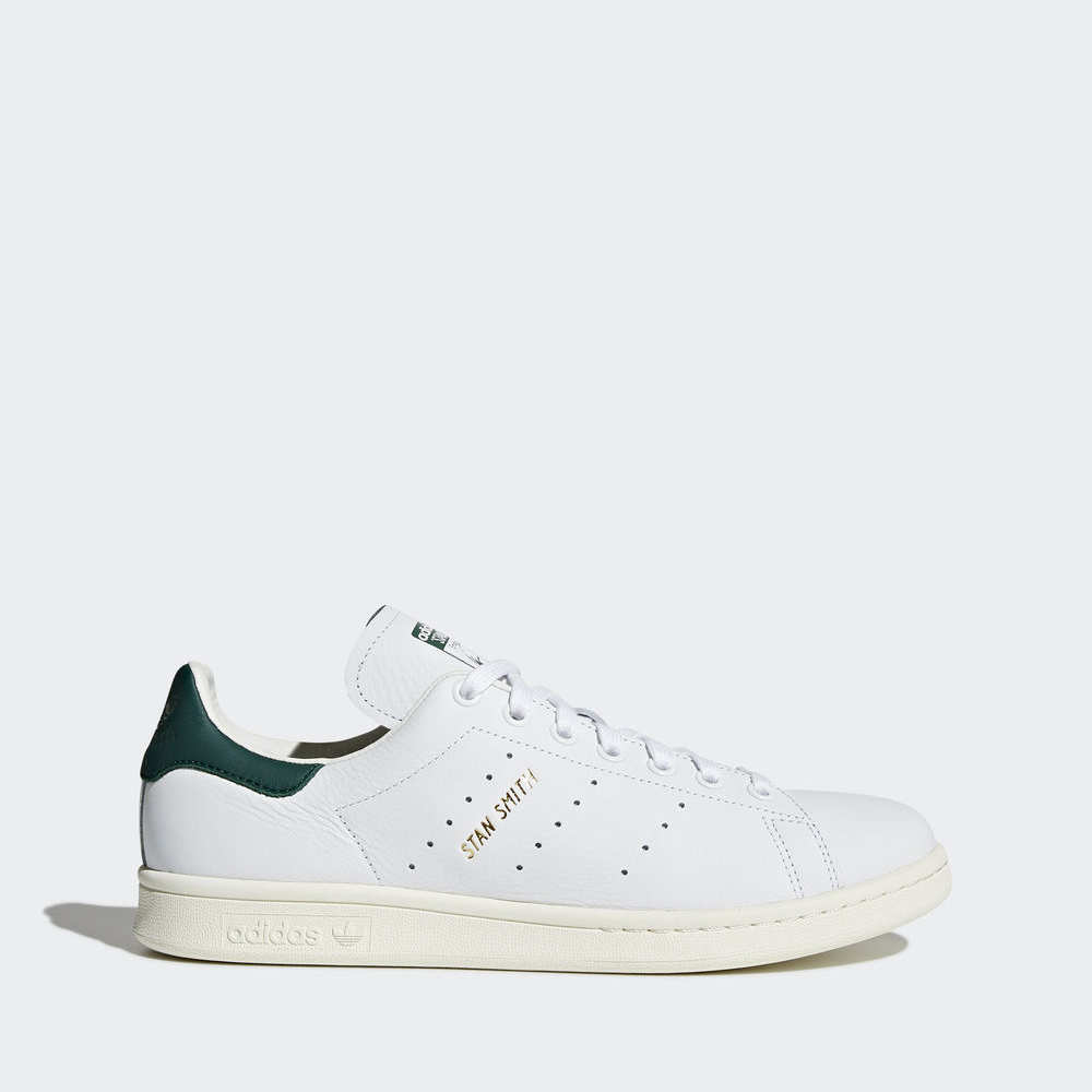 Adidas Stan Smith - Originals ανδρικα - Ασπρα/Ασπρα/Πρασινο,Μέγεθος: EU 36 – 54 2/3 (347KRFXC)